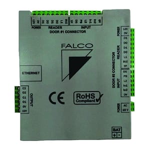 Falco - Car Park CFA IP Barrier Entry Access Controller. Used for Parking Barriers as an Access Controller Module. CTRL-1DRCAR-CFA / IP(2.0A)-PCB Can be connected to parking management components such as vehicle proximity sensors, remote security access systems, RFID readers (RFID Cards, RFID Stickers), Plate Recognition systems, Alarms, Boom Barriers and Parking Spikes Barriers and more!